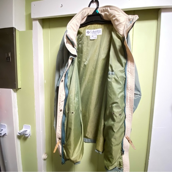 Vintage COLUMBIA SPORTSWEAR Women’s Jacket Green Size Medium / Japan Large - Picture 3 of 14